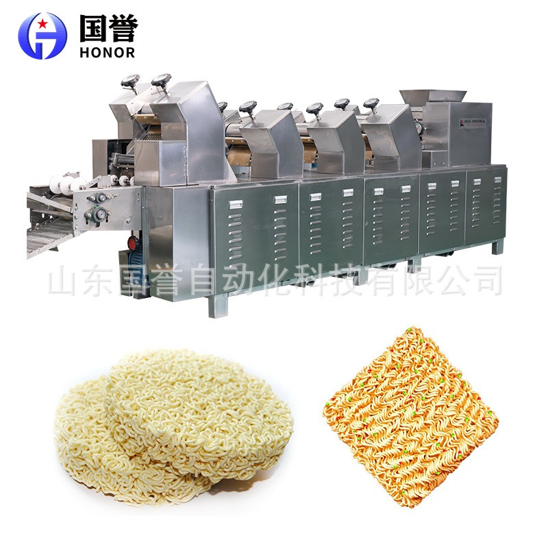 油炸泡面生产线 零食干脆面生产机械 果蔬面块加工设备